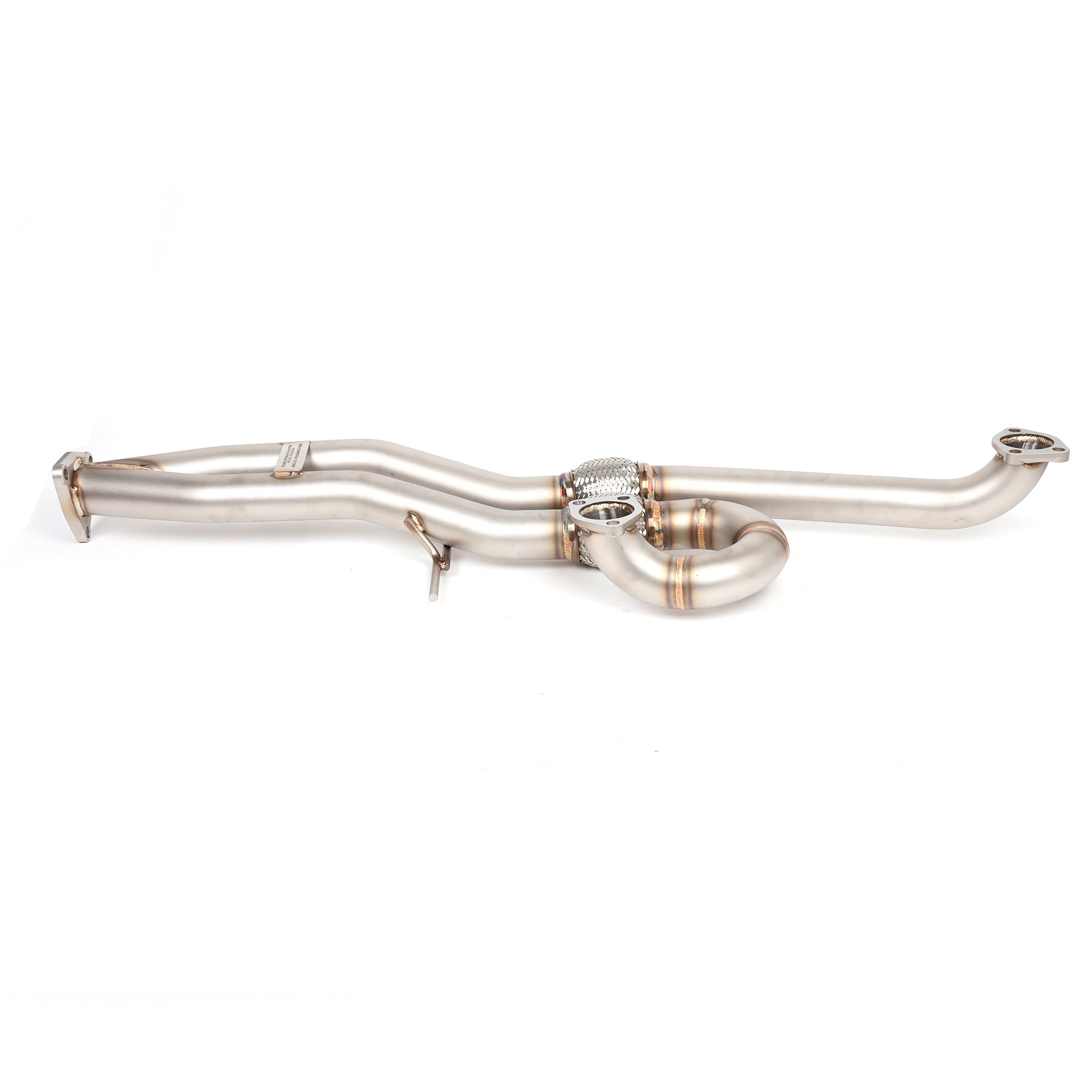 RV6 Performance Long Tube J-Pipe for 13-17 Accord V6/15-20 TLX