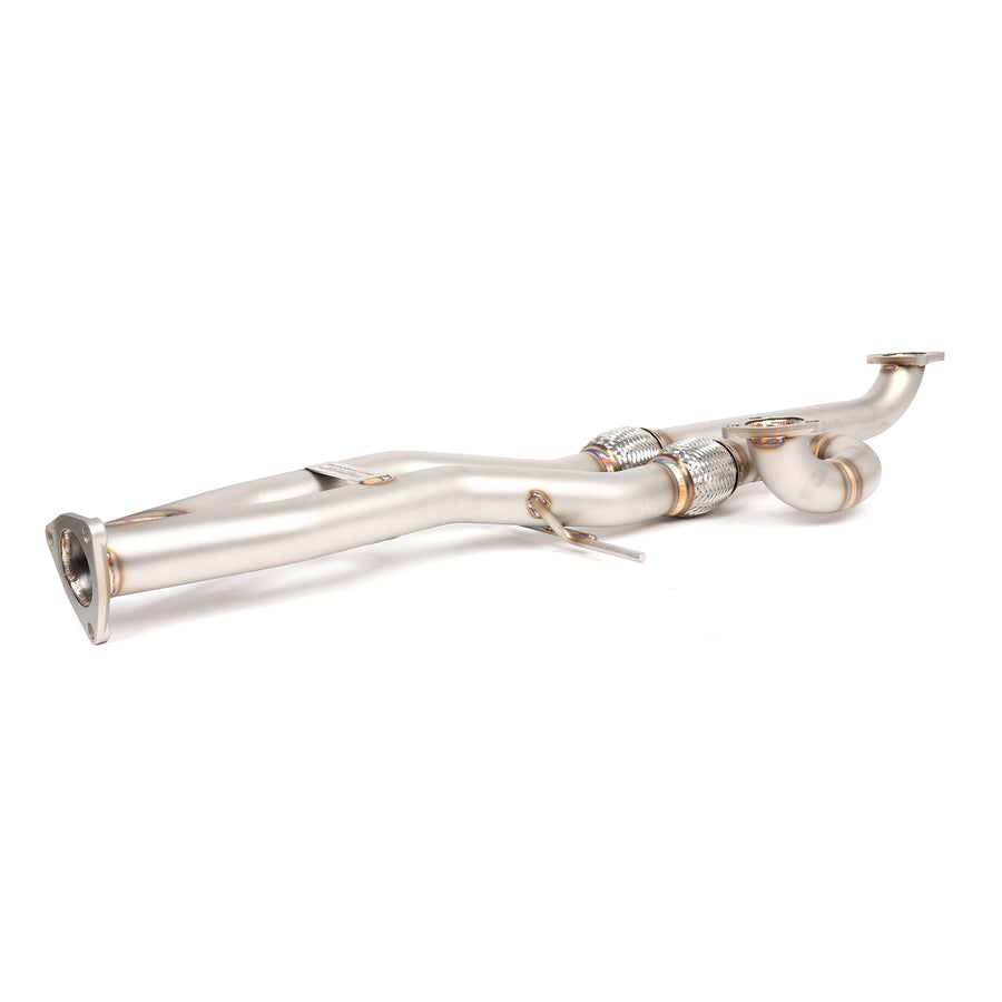 RV6 Performance Long Tube J-Pipe for 13-17 Accord V6/15-20 TLX