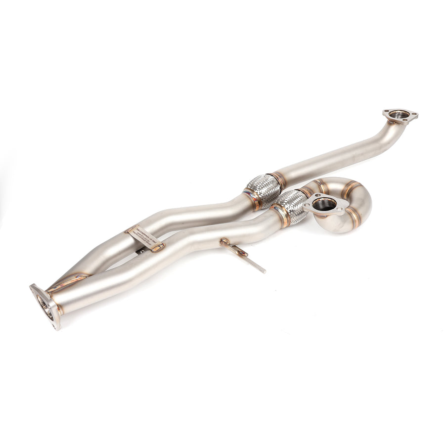 RV6 Performance Long Tube J-Pipe for 13-17 Accord V6/15-20 TLX