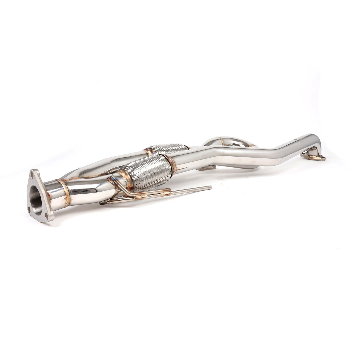 RV6 Performance Long Tube J-Pipe for 03-07 Accord V6/04-08 TL