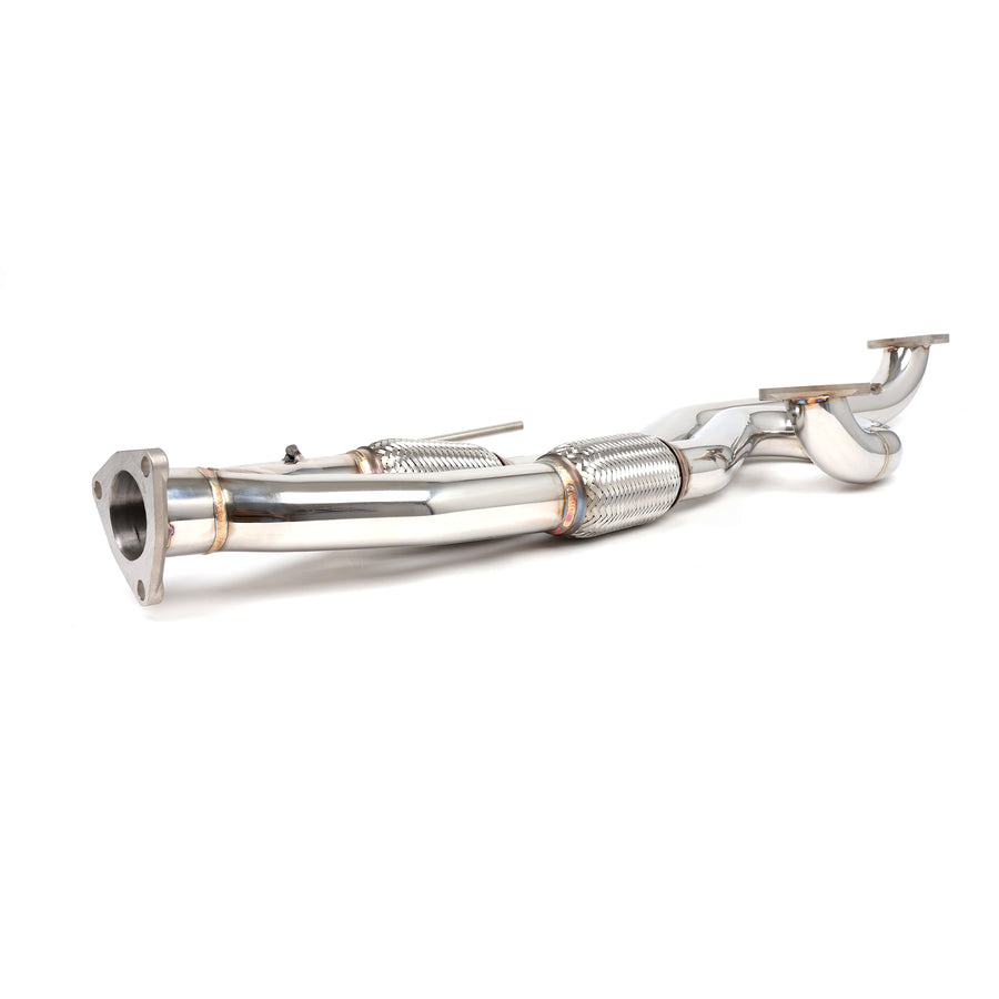 RV6 Performance Long Tube J-Pipe for 03-07 Accord V6/04-08 TL