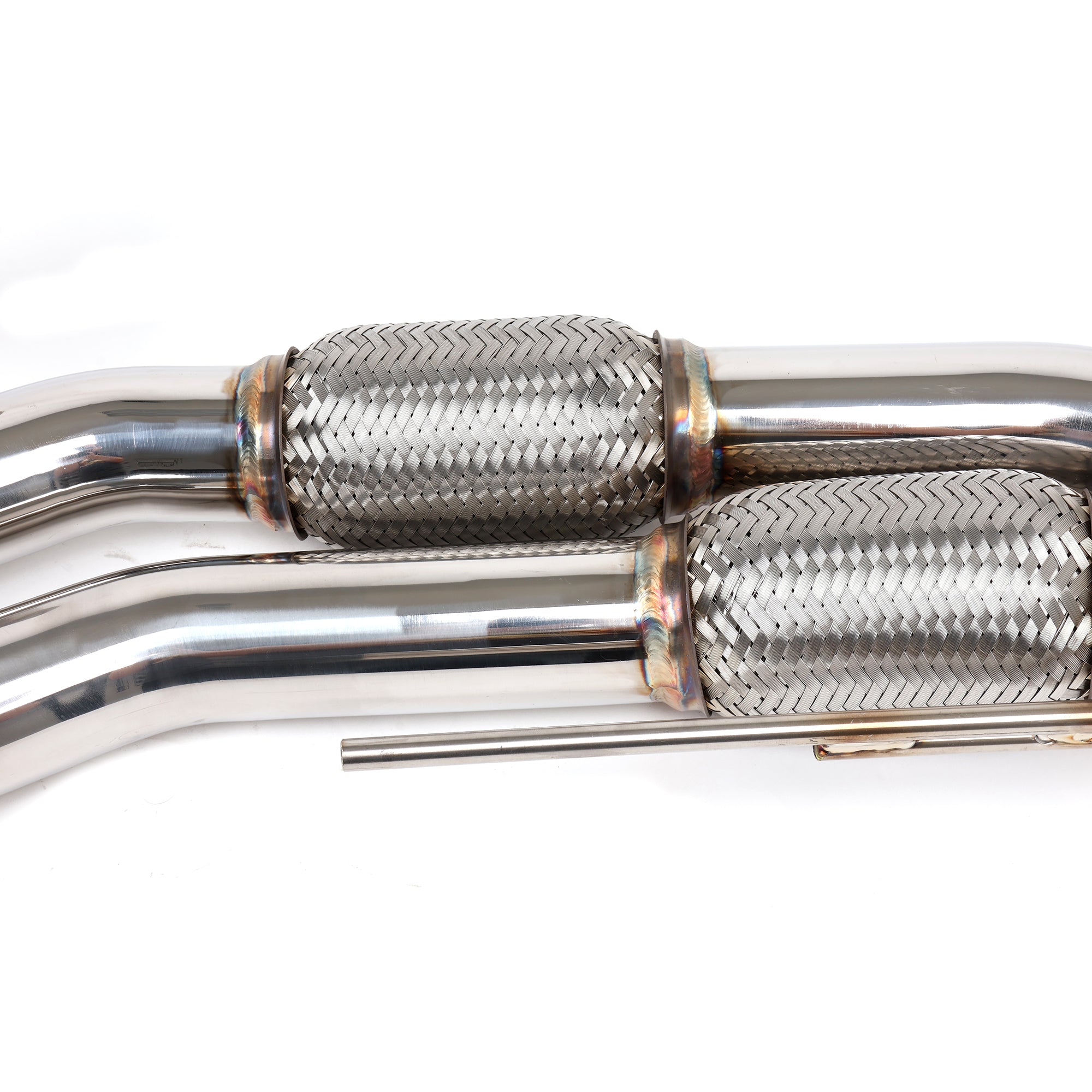 RV6 Performance Long Tube J-Pipe for 03-07 Accord V6/04-08 TL