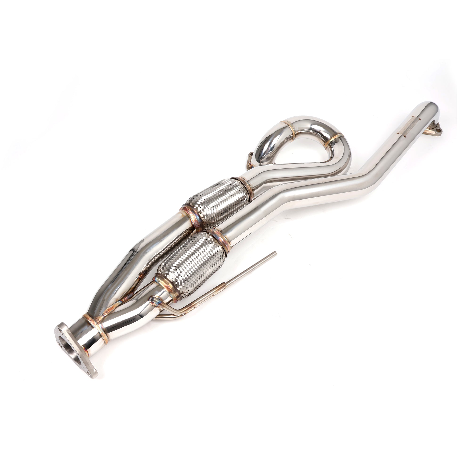 RV6 Performance Long Tube J-Pipe for 03-07 Accord V6/04-08 TL