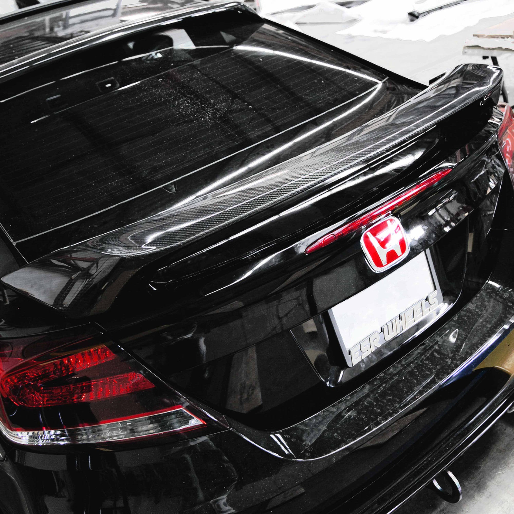 Seibon OEM Carbon Fiber Rear Spoiler for 14-15 Honda Civic Si