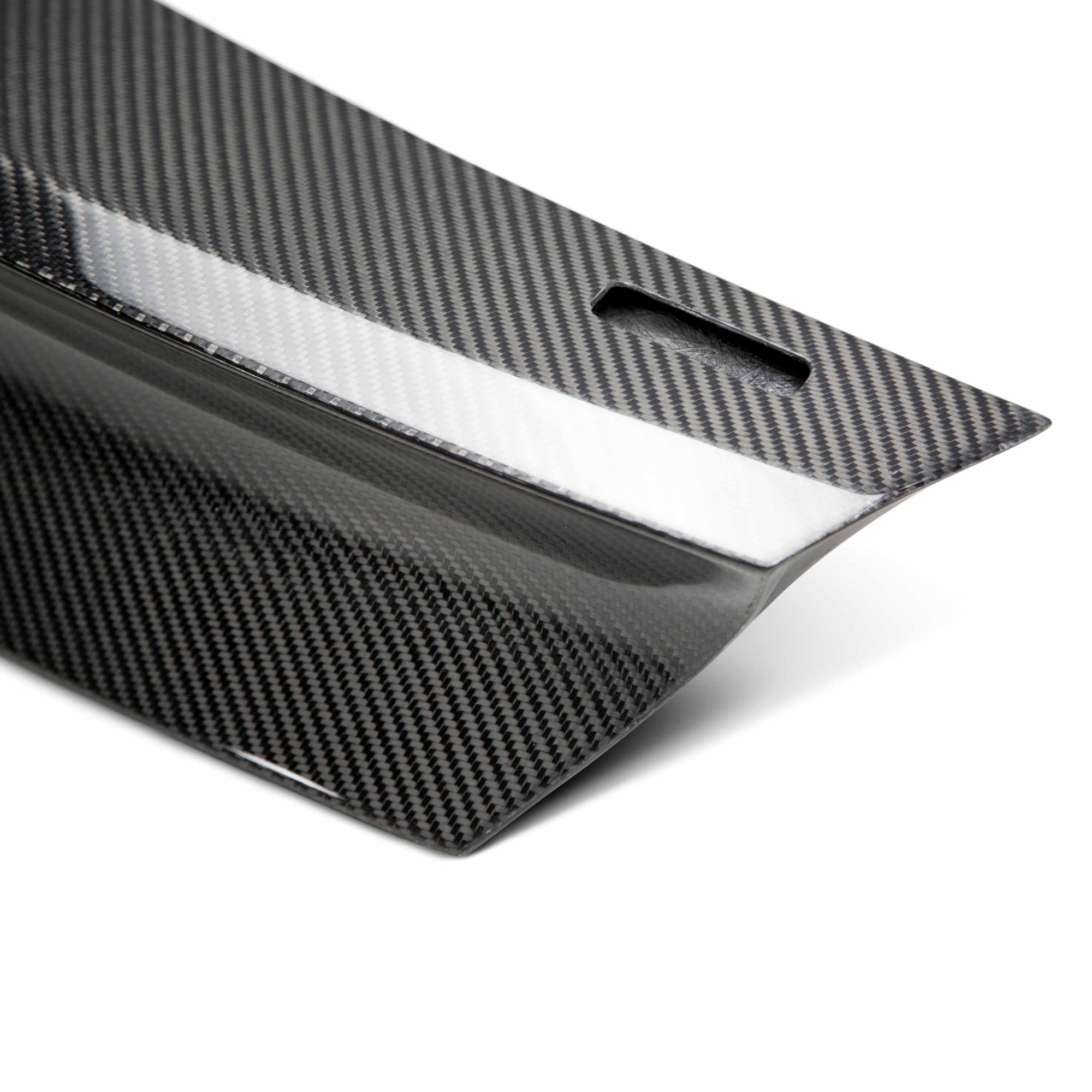 Seibon OEM Carbon Fiber Trunk Garnish for 14-15 Civic Si