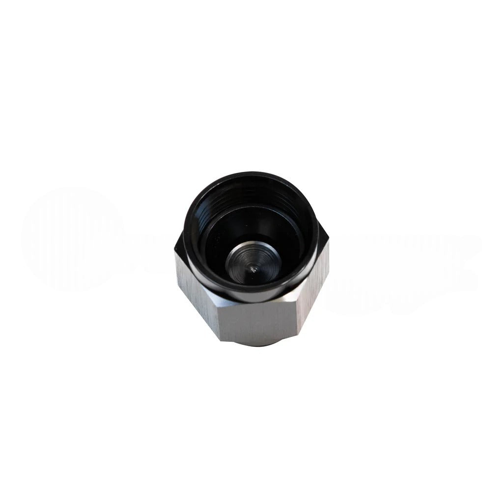 SpeedFactory -10AN Black Anodized Flare Cap