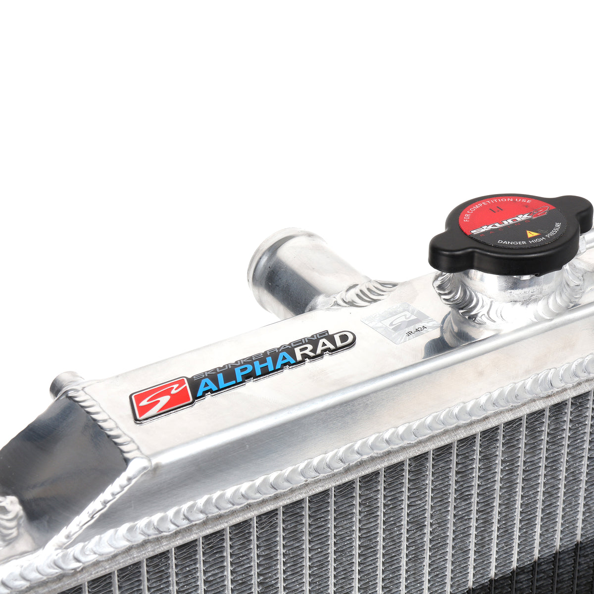 Skunk2 Alpha Series Half Radiator for 1988-91 CRX/Civic · Hybrid Racing