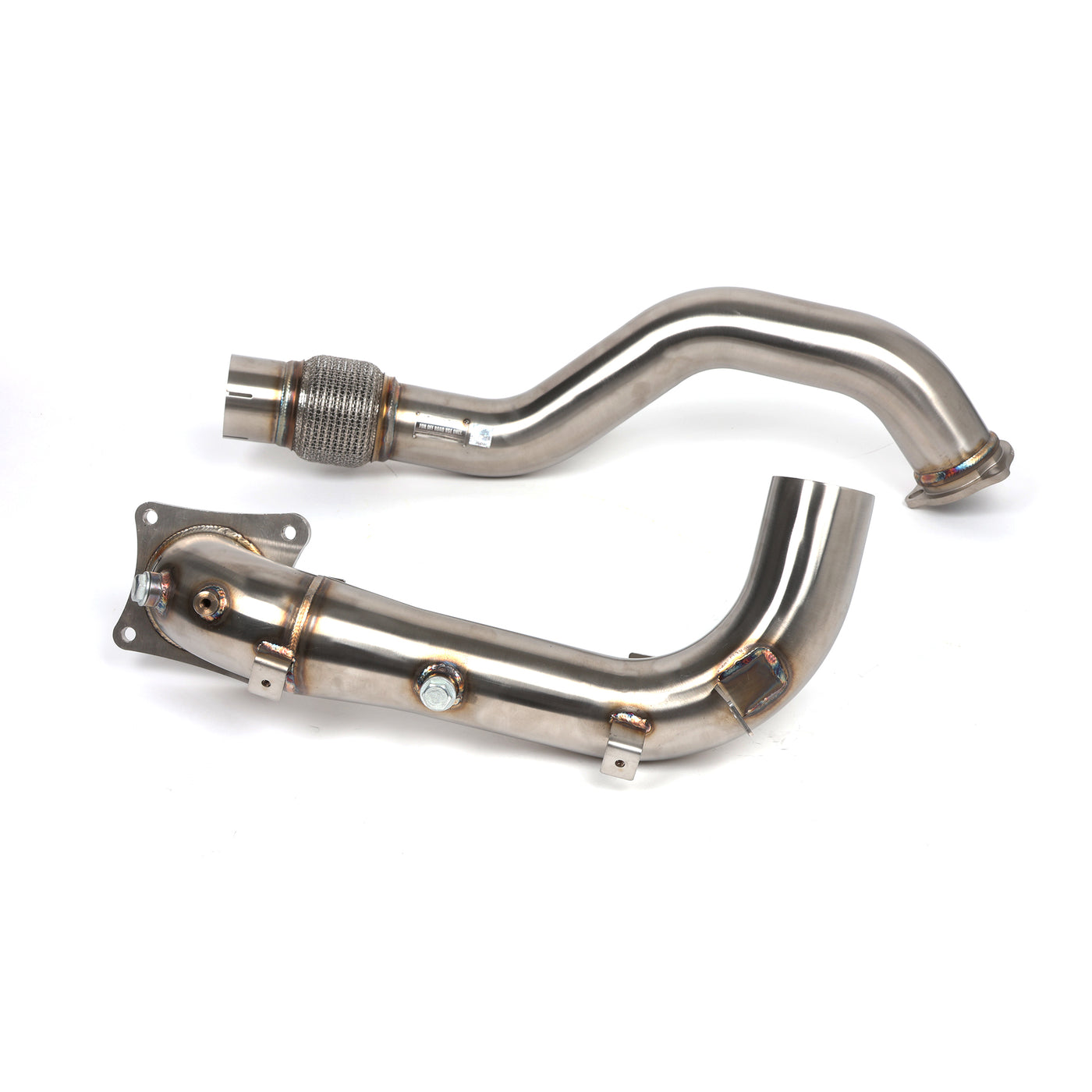 Skunk2 76mm Alpha Series Downpipe for 17-21 Civic Type R
