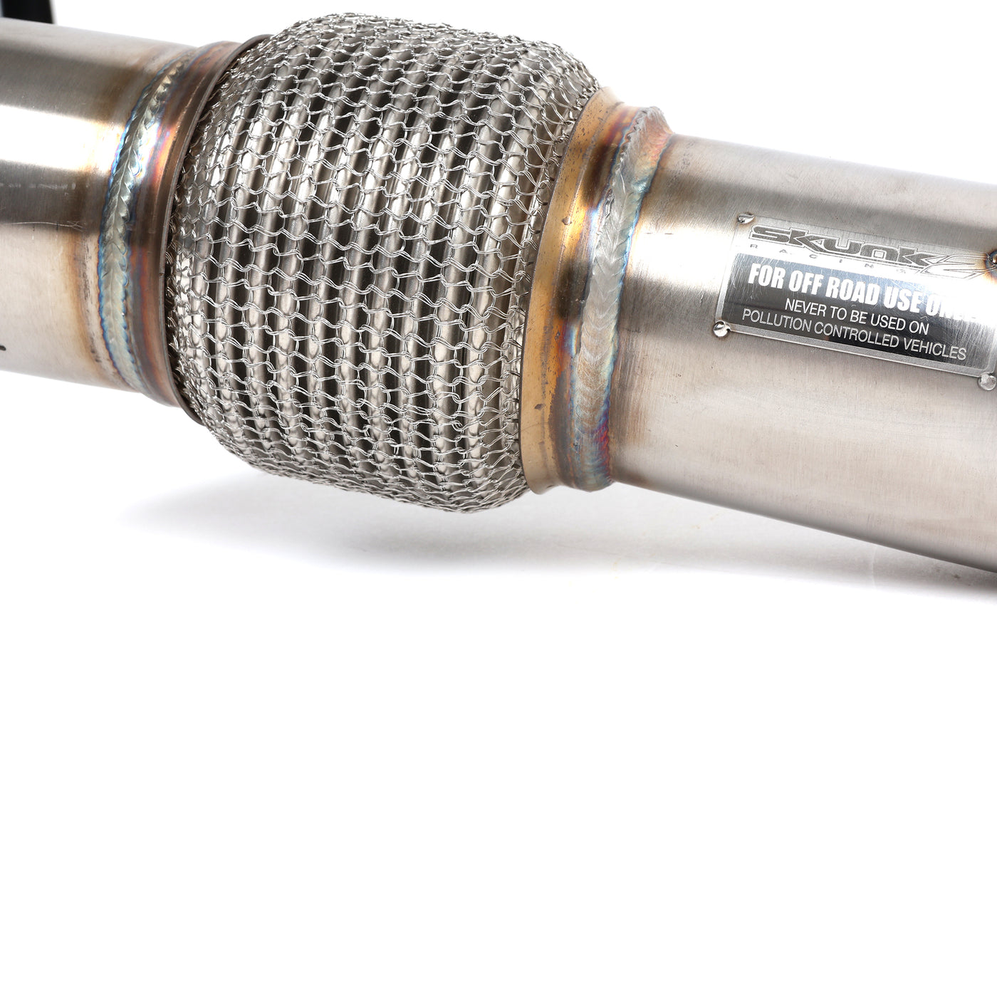 Skunk2 76mm Alpha Series Downpipe for 17-21 Civic Type R