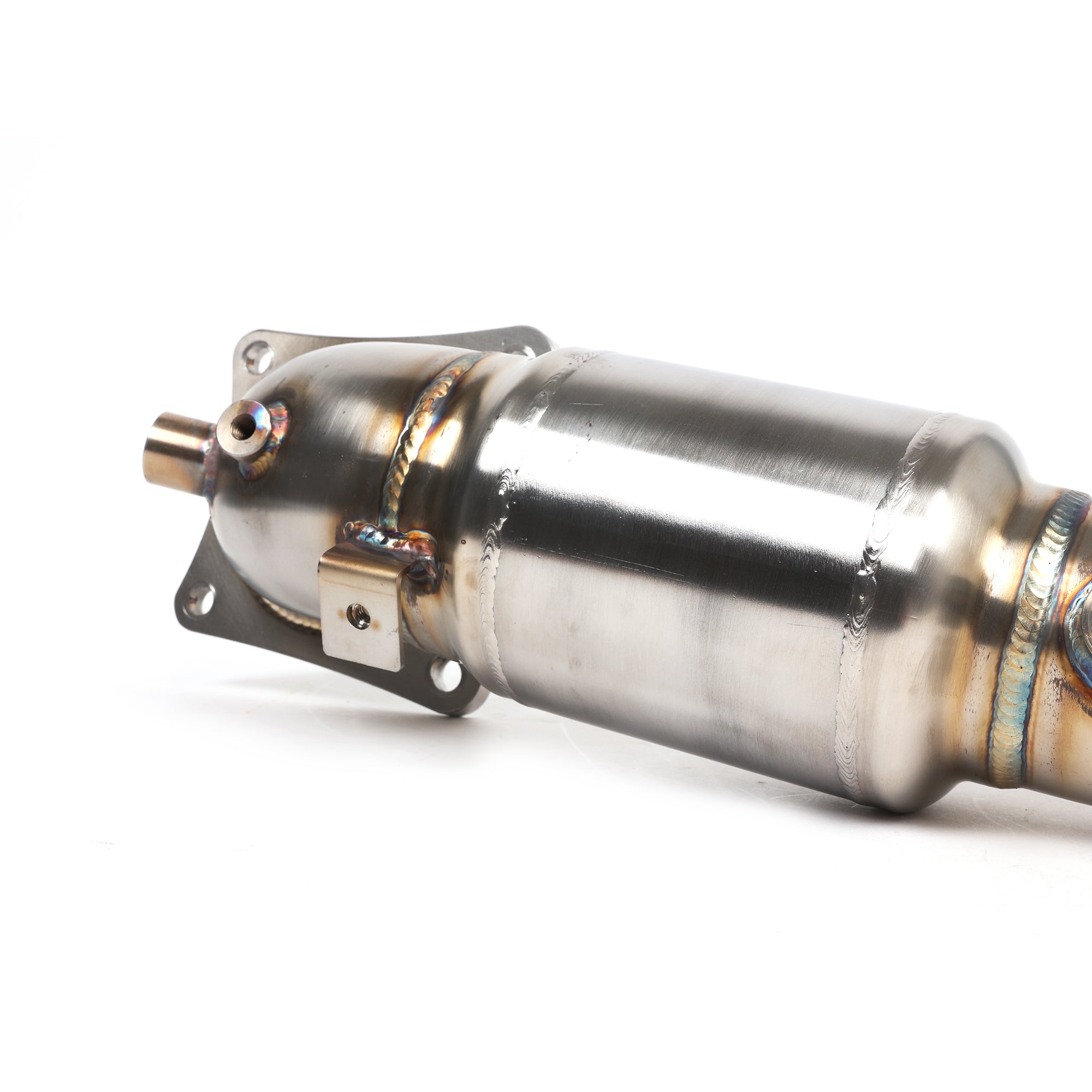 Skunk2 76mm Alpha Series Downpipe for 17-21 Civic Type R · Hybrid