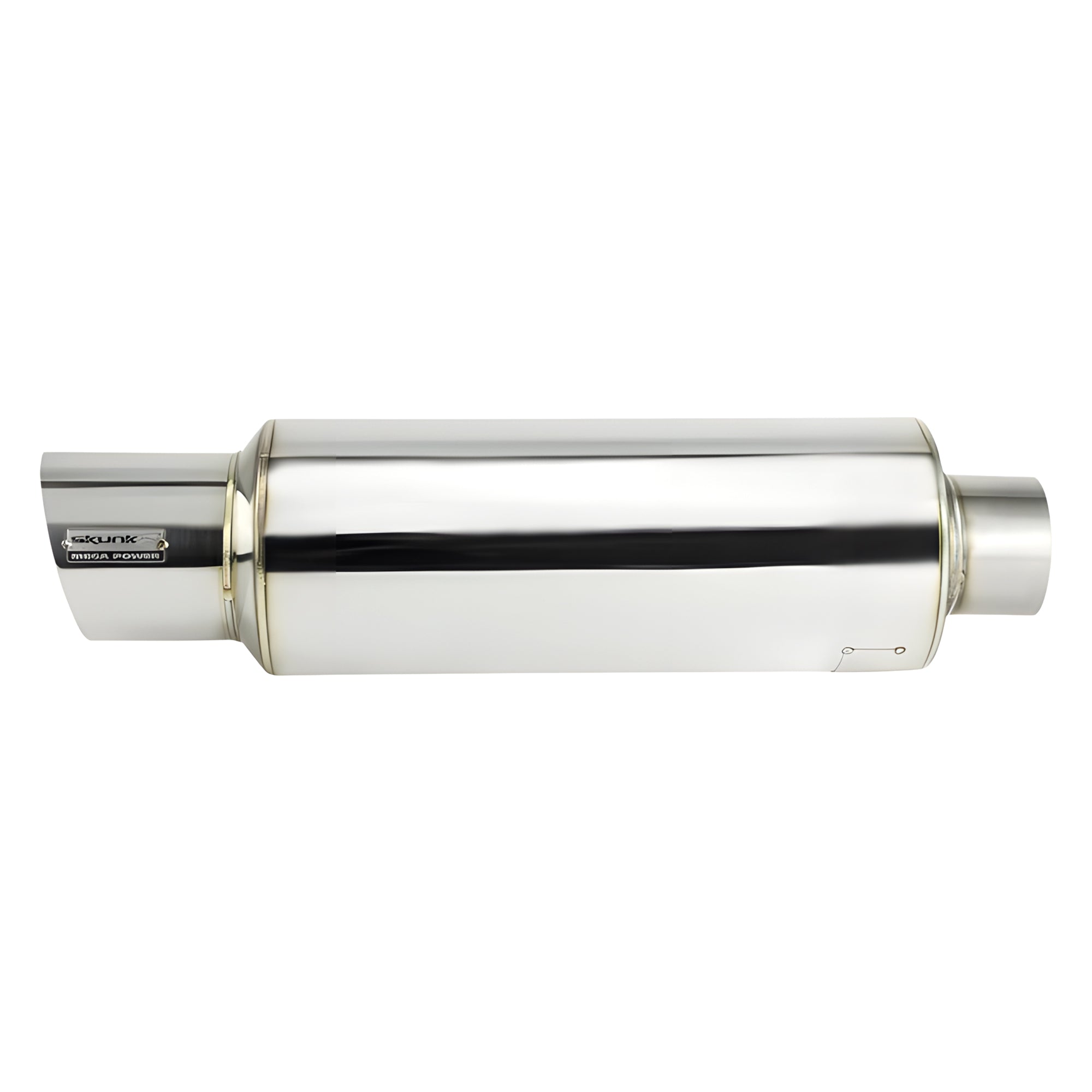 Hella volume muffler② Kawasaki ZX-9R ZX9R Ninja 1998-99 Slip On 18″ Oval Stainless