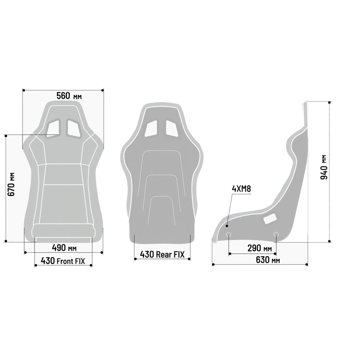 Sparco QRT-K Carbon Kevlar FIA Grade Racing Seat