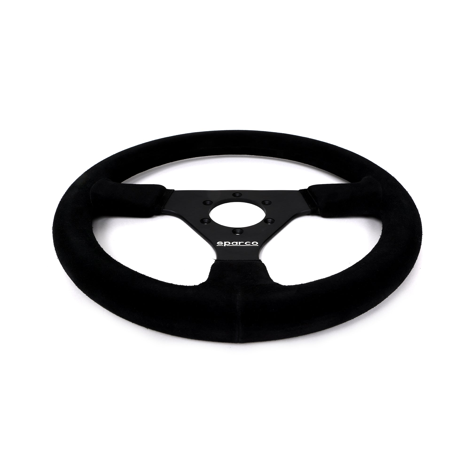 Sparco R323 Steering Wheel 330mm Suede Black | 015R323PSNR