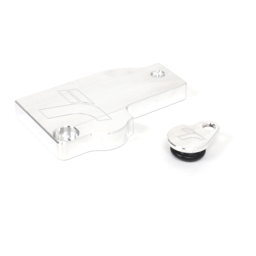 TracTuff Water Bypass Block Off for 06-11 Civic/04-08 TSX