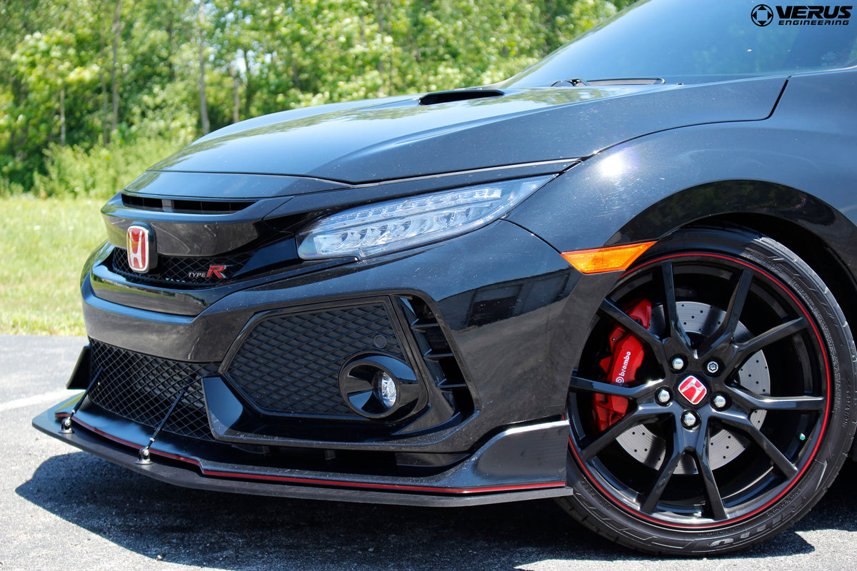Fkr8 Type R Verus Engineering Honda Civic Type R FK8 Front Splitter Kit · Hybrid Racing