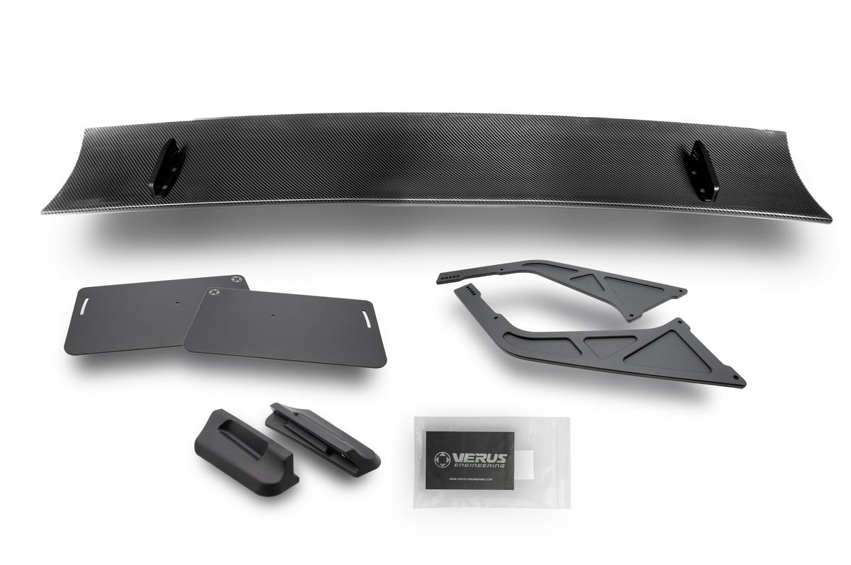 Wing Riser Fk8 Verus Engineering Honda Civic Type R FK8 UCW Rear Wing · Hybrid Racing