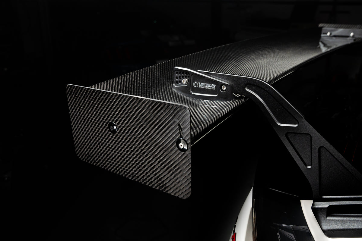 Wing Riser Fk8 Verus Engineering Honda Civic Type R FK8 UCW Rear Wing · Hybrid Racing
