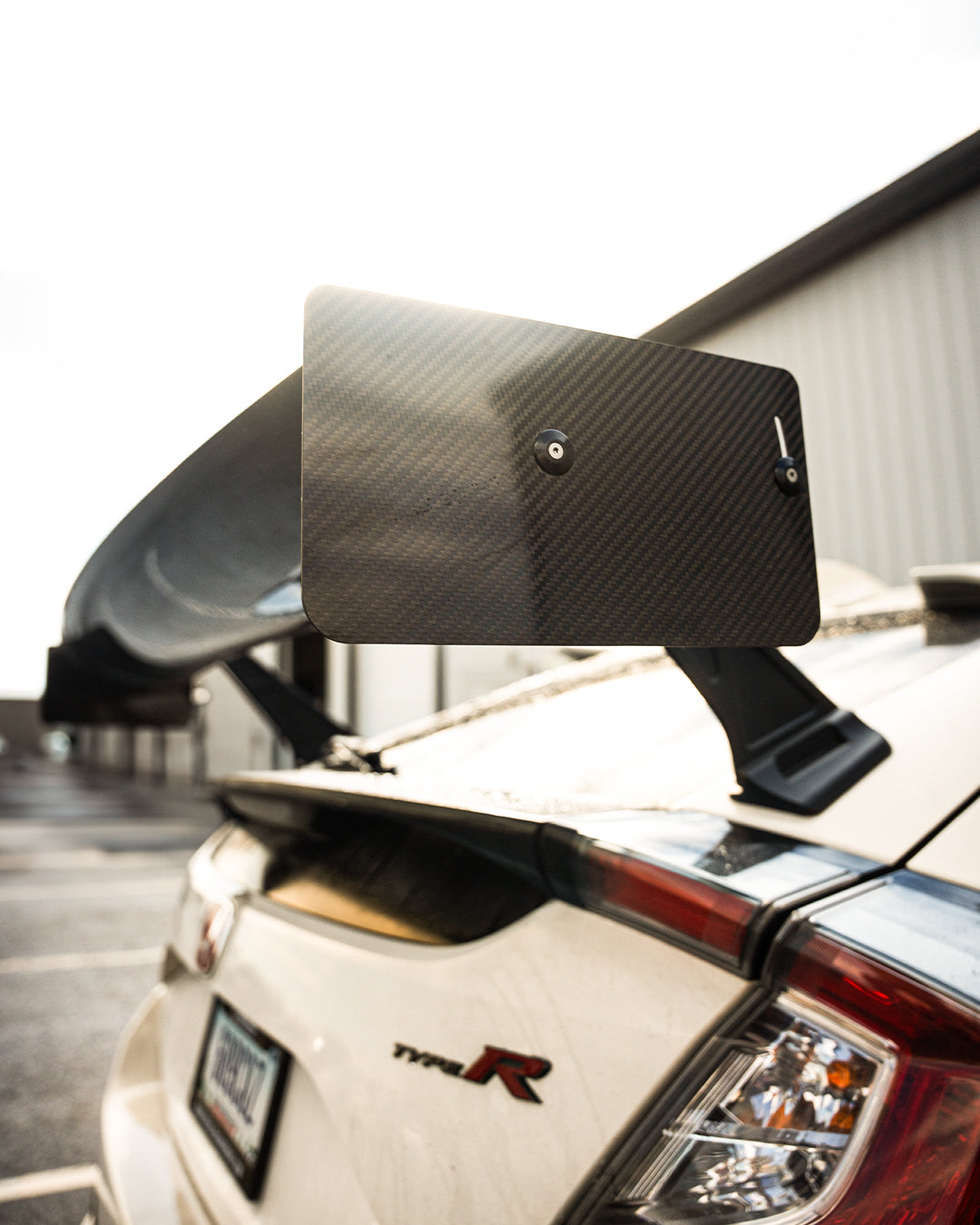 Verus Engineering Honda Civic Type R FK8 UCW Rear Wing · Hybrid Racing