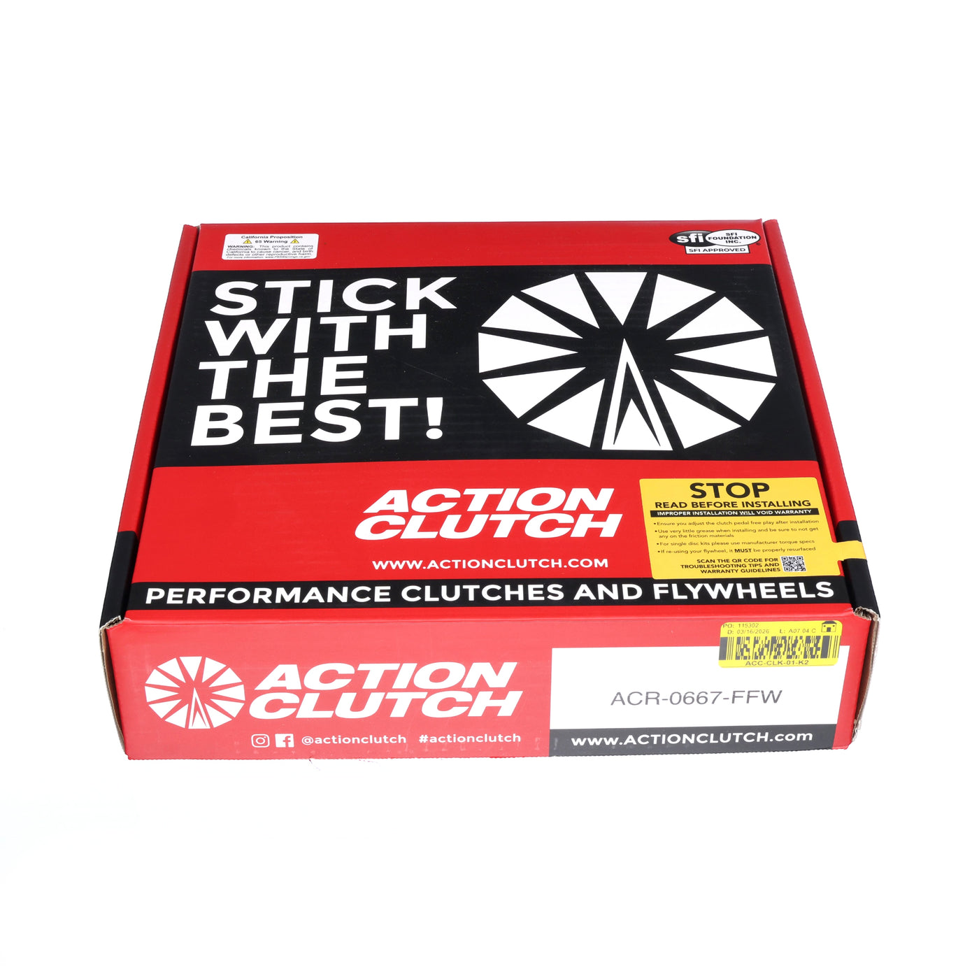 Action Clutch Stage 3 Clutch for 12-15 Honda Civic Si