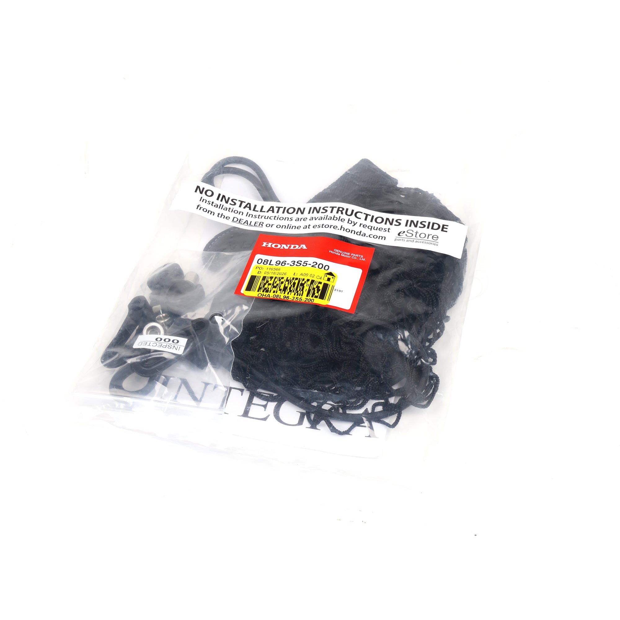 Acura 23-26 Integra Rear Cargo Net 08L96-3S5-200