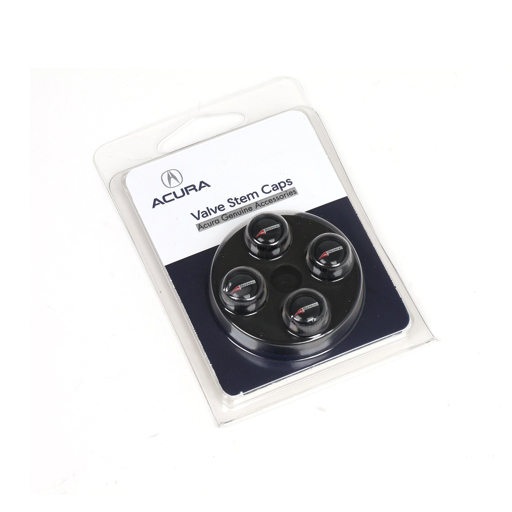 Acura Black Valve Stem Caps 08W48-PL4-200C
