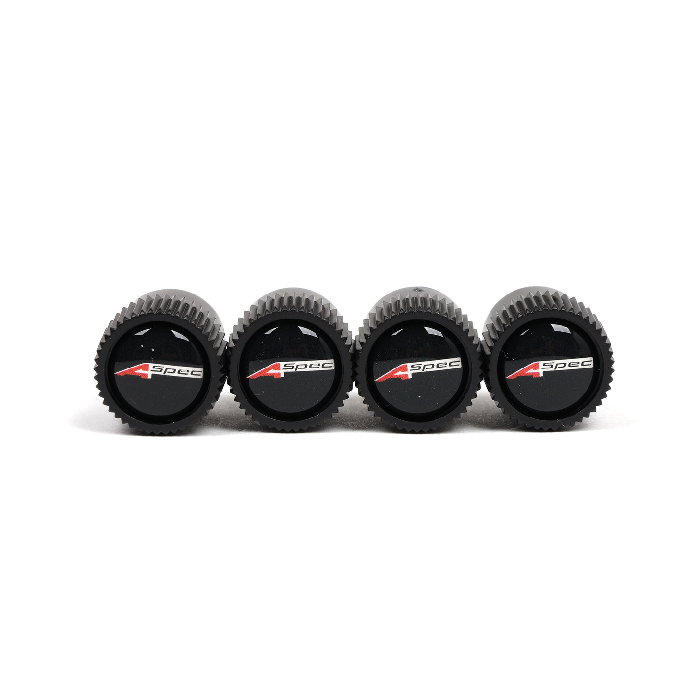 Acura Black Valve Stem Caps 08W48-PL4-200C