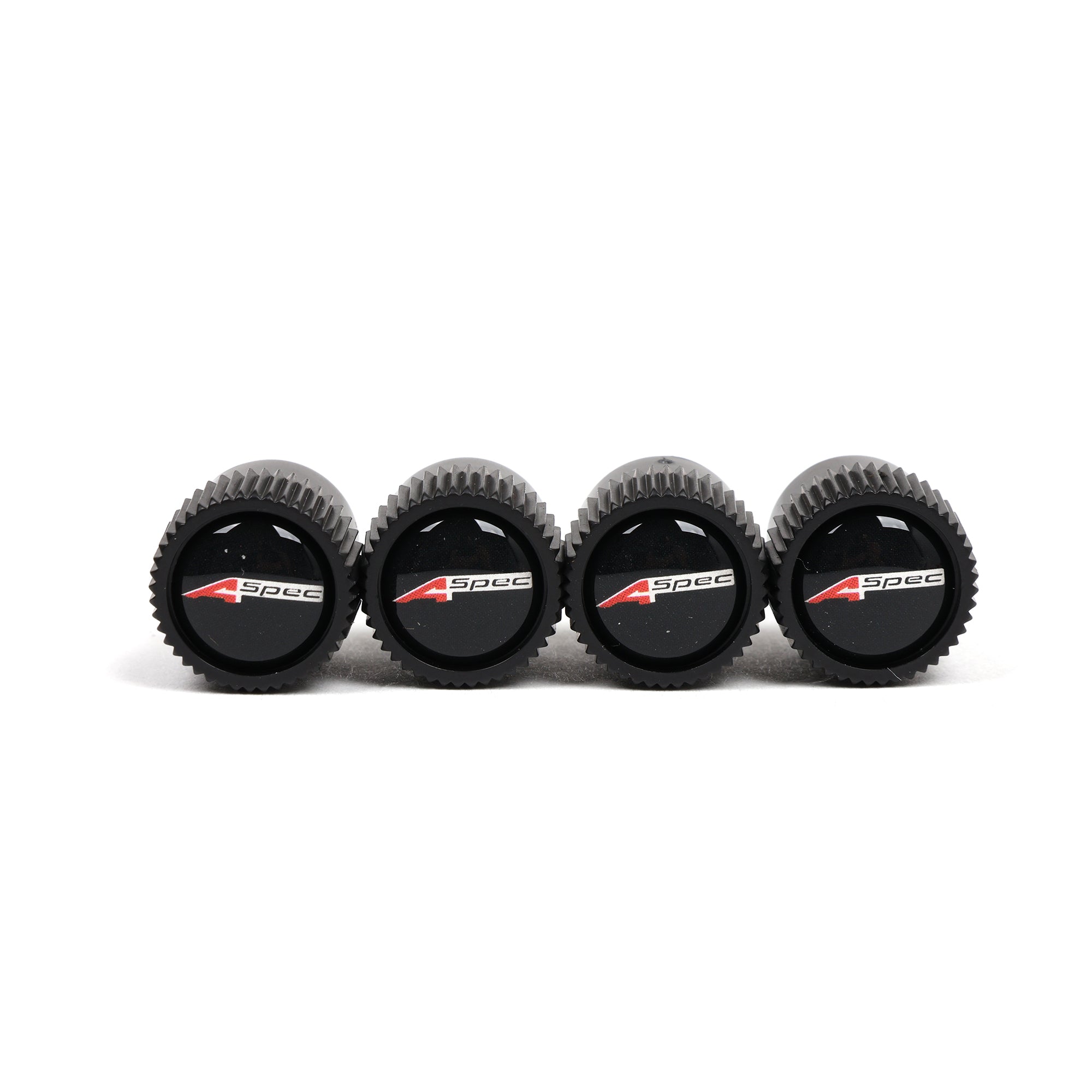 Acura Black Valve Stem Caps 08W48-PL4-200C