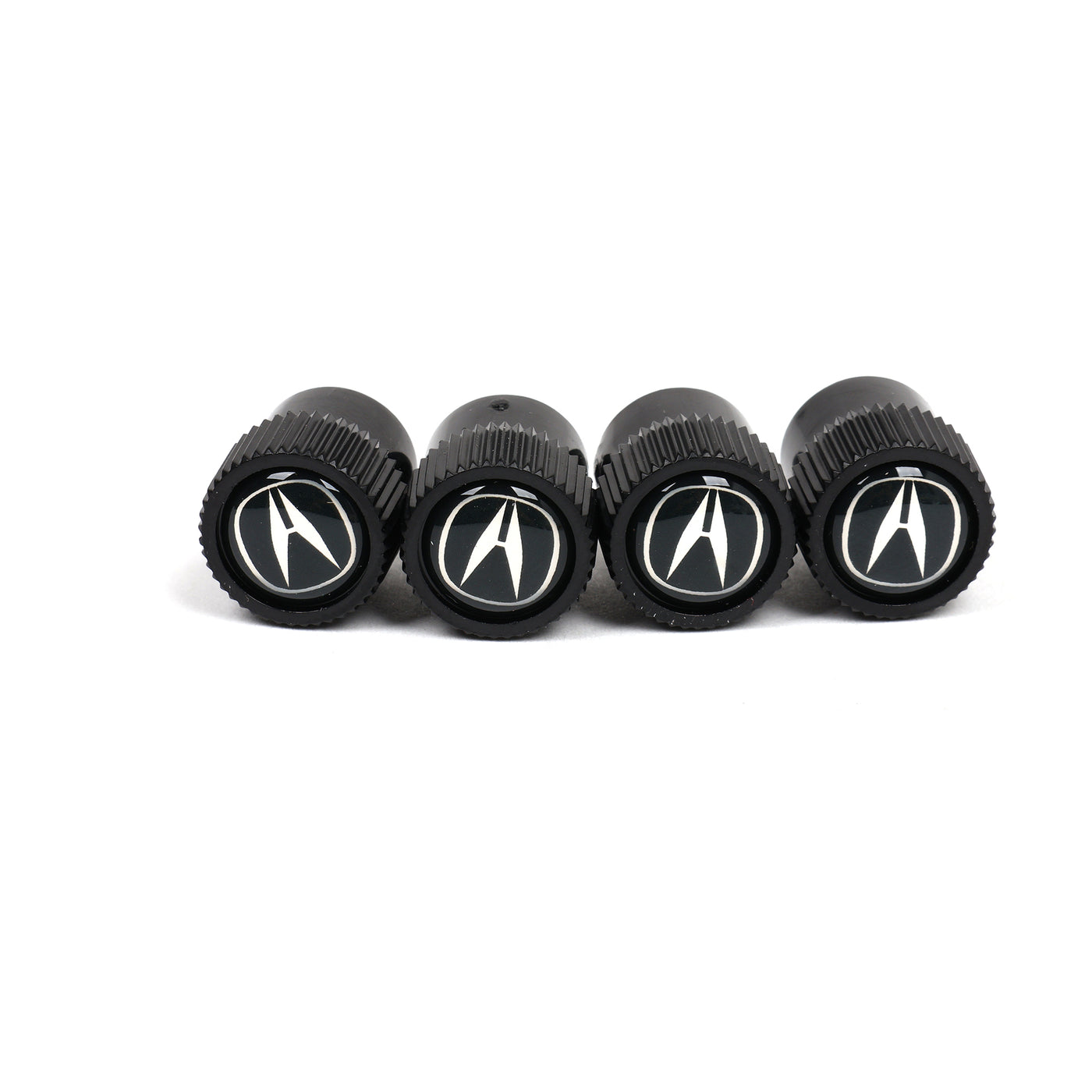 Acura Black Valve Stem Caps 08W48-PL4-200C