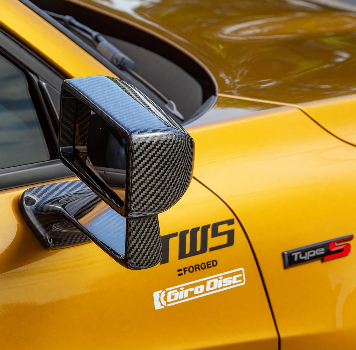 APR Carbon Fiber GT2 Aero Mirrors for FL5 Type R/DE5 Type S