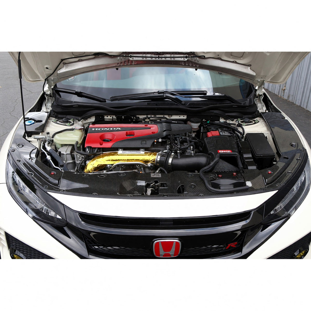 APR Carbon Fiber Radiator Cooling Panels for FK8/FL5/DE5