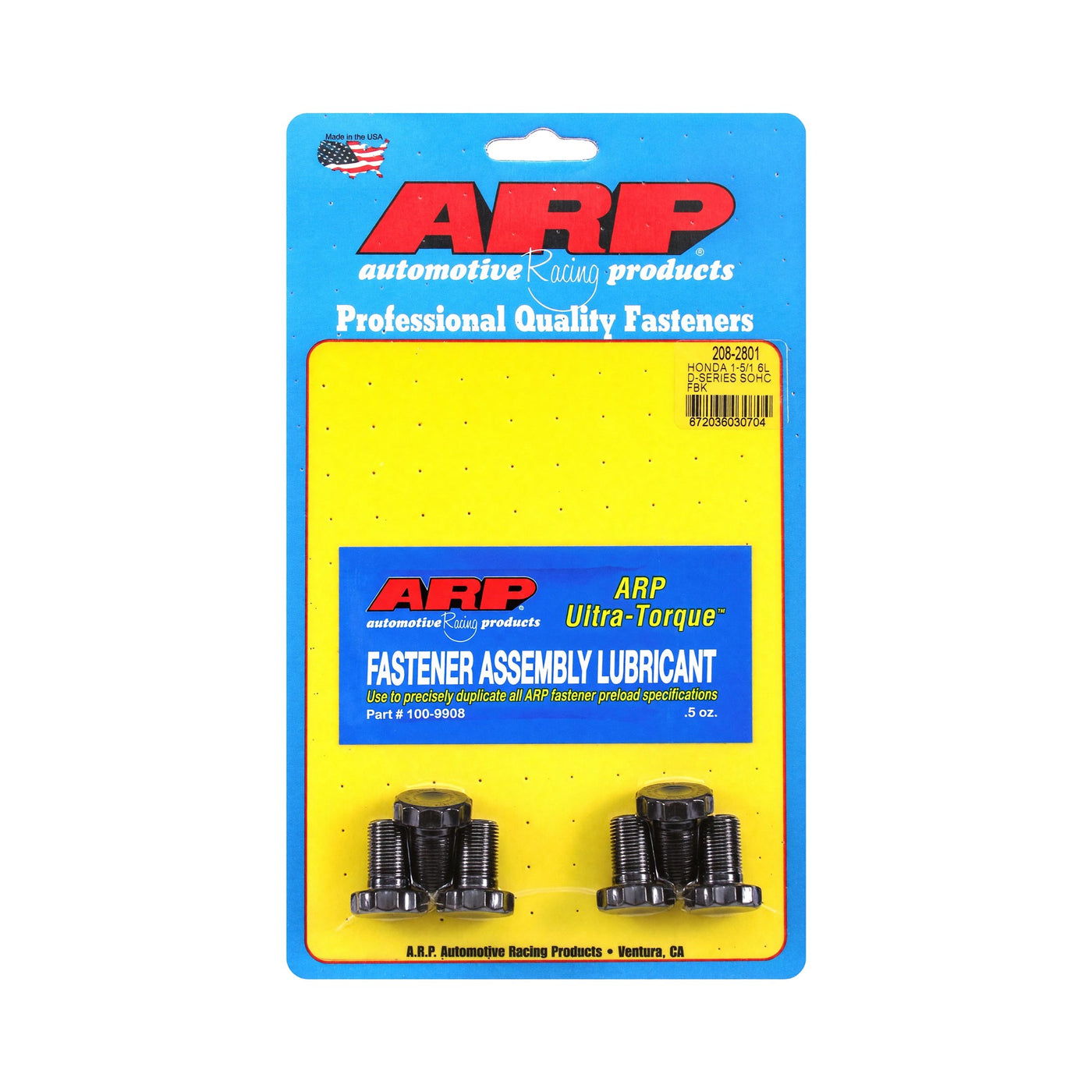 ARP Flywheel Bolt Kit for Honda D-Series & B-Series