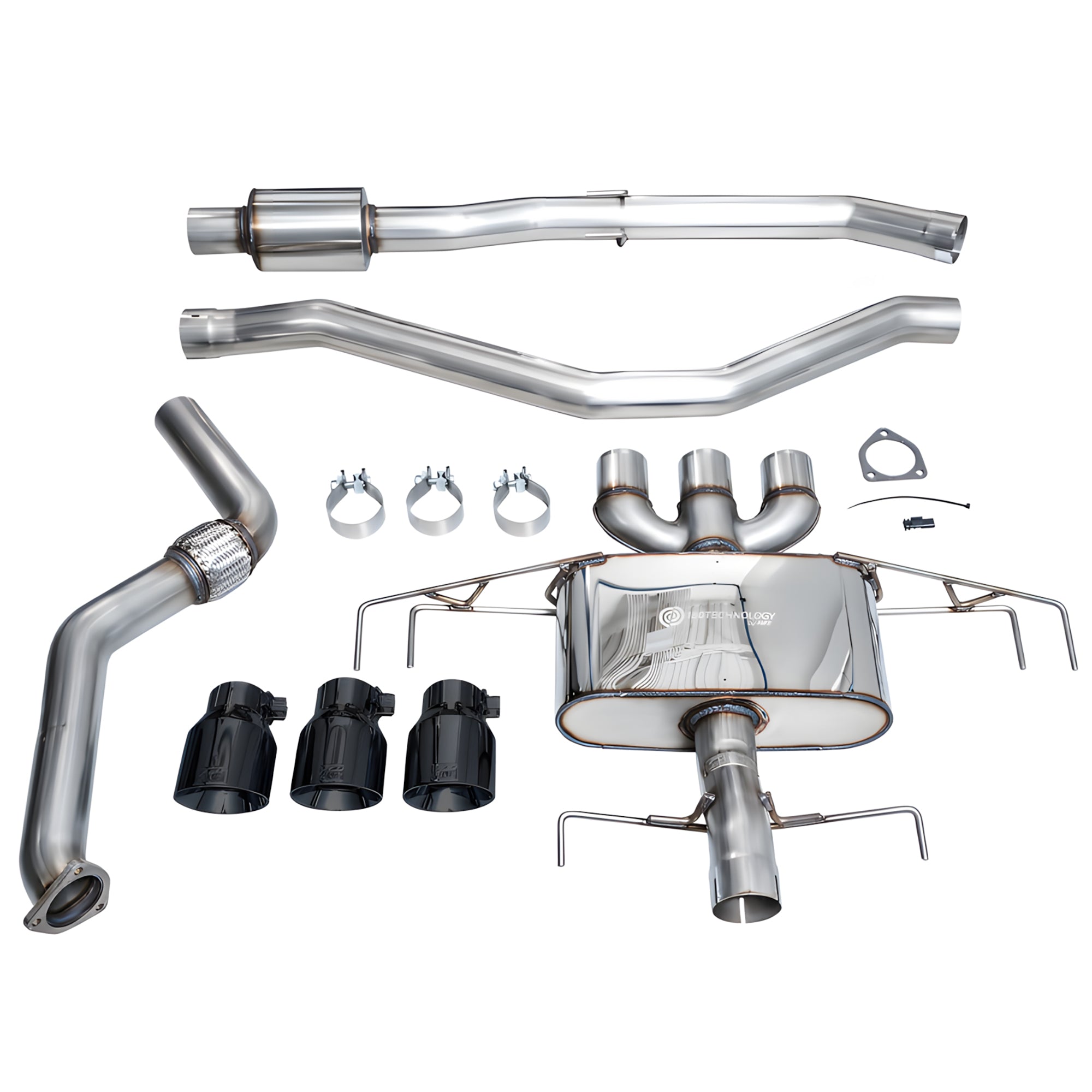 AWE Tuning Triple Tip Touring Exhaust - 2024+ Integra Type S