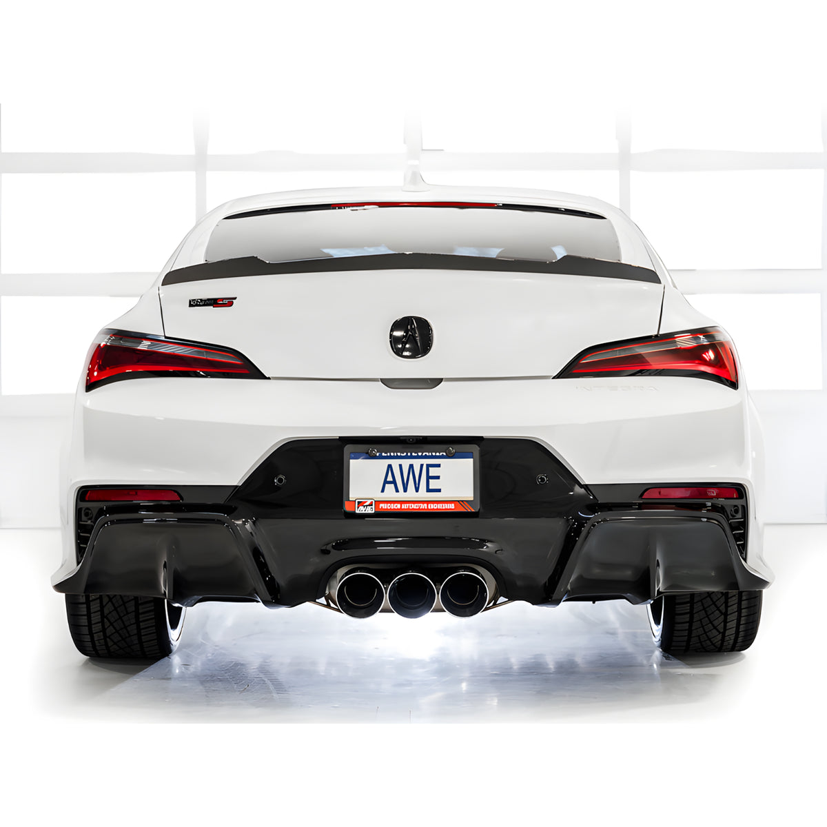 AWE Tuning Triple Tip Touring Exhaust - 2024+ Integra Type S