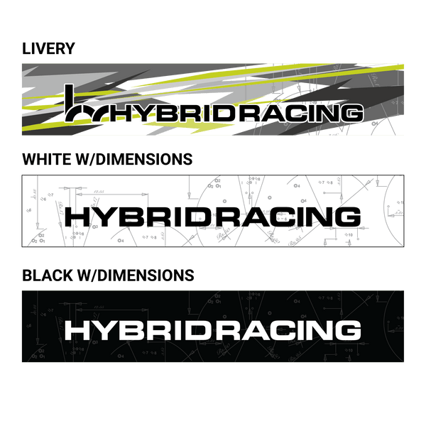 Hybrid Racing Dimensions Sunstrip