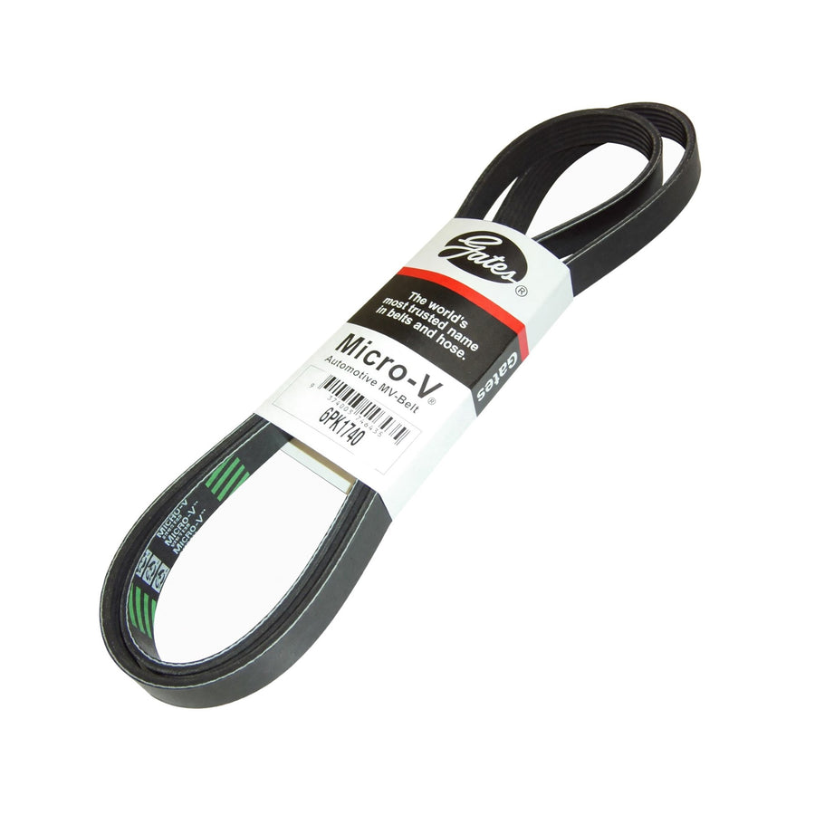 Gates Micro-V Serpentine Belt for 02-05 Civic Si K070653