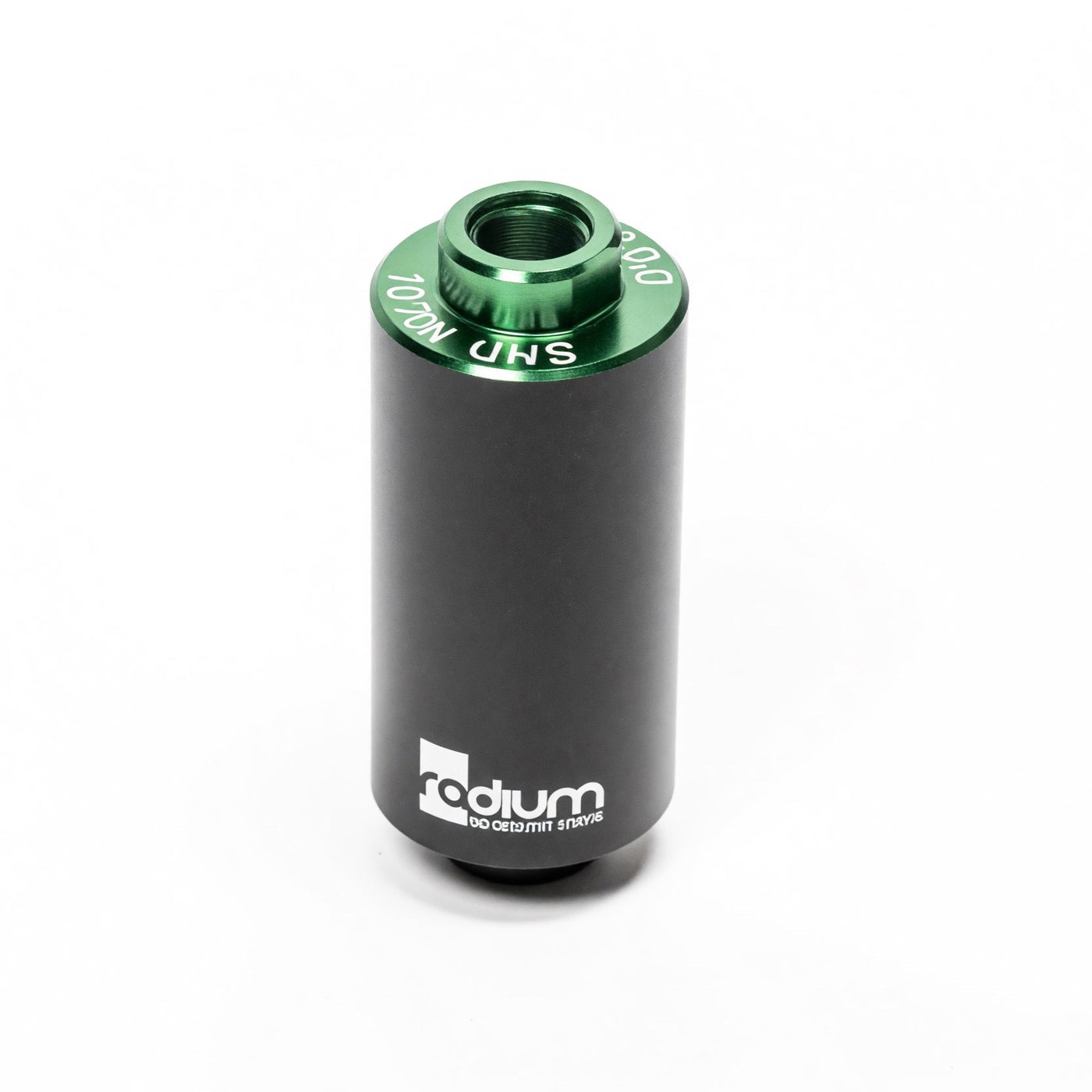 Radium High Flow Fuel Filter, 10 Micron Stainless, 10AN ORB