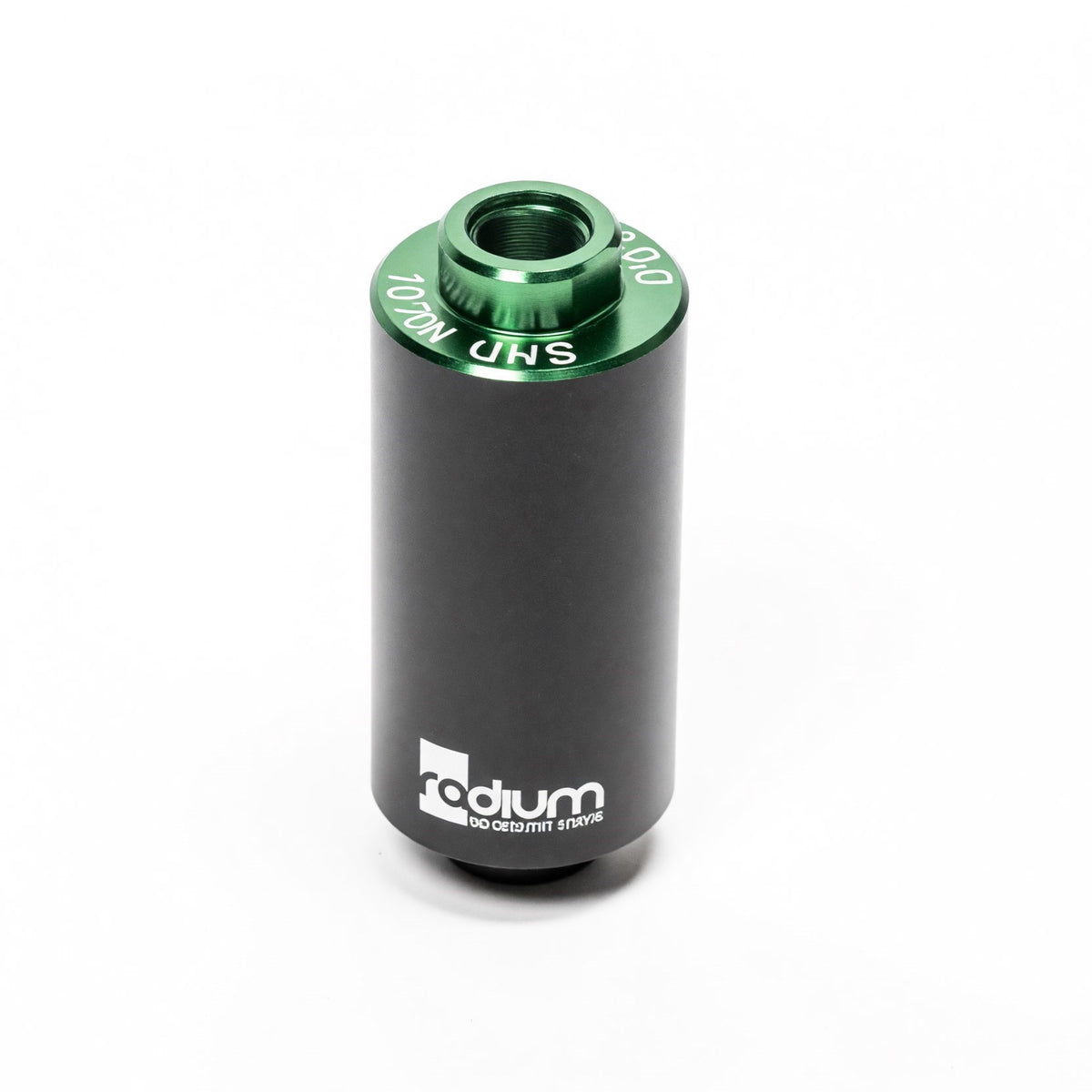 Radium High Flow Fuel Filter, 10 Micron Stainless, 10AN ORB