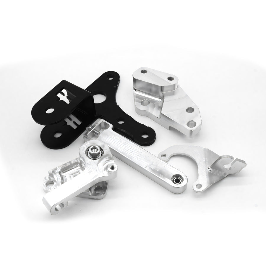 Hasport Performance Transmission Conversion Brackets & Lever Assembly (88-91 Civic/CRX)