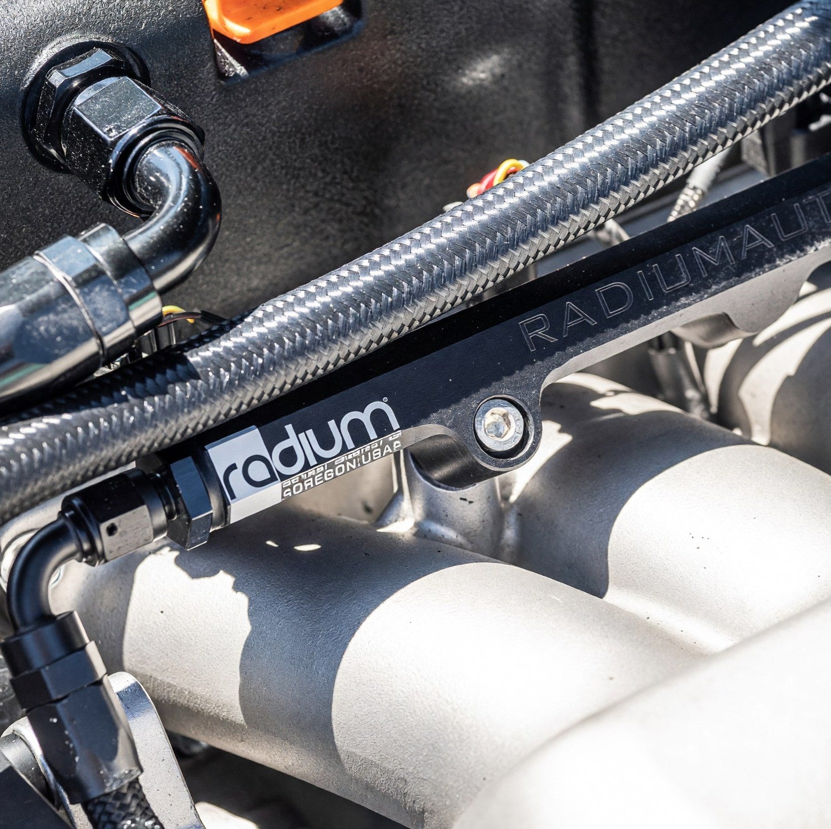 Radium K-Series Fuel Rail for RSX and EP3 Civic Si, Black