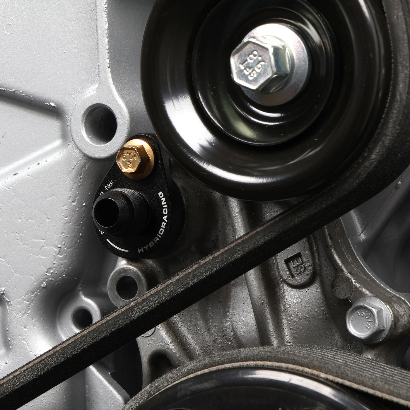 Hybrid Racing -6 AN Water Pump Port Fitting for K20A2/K20Z