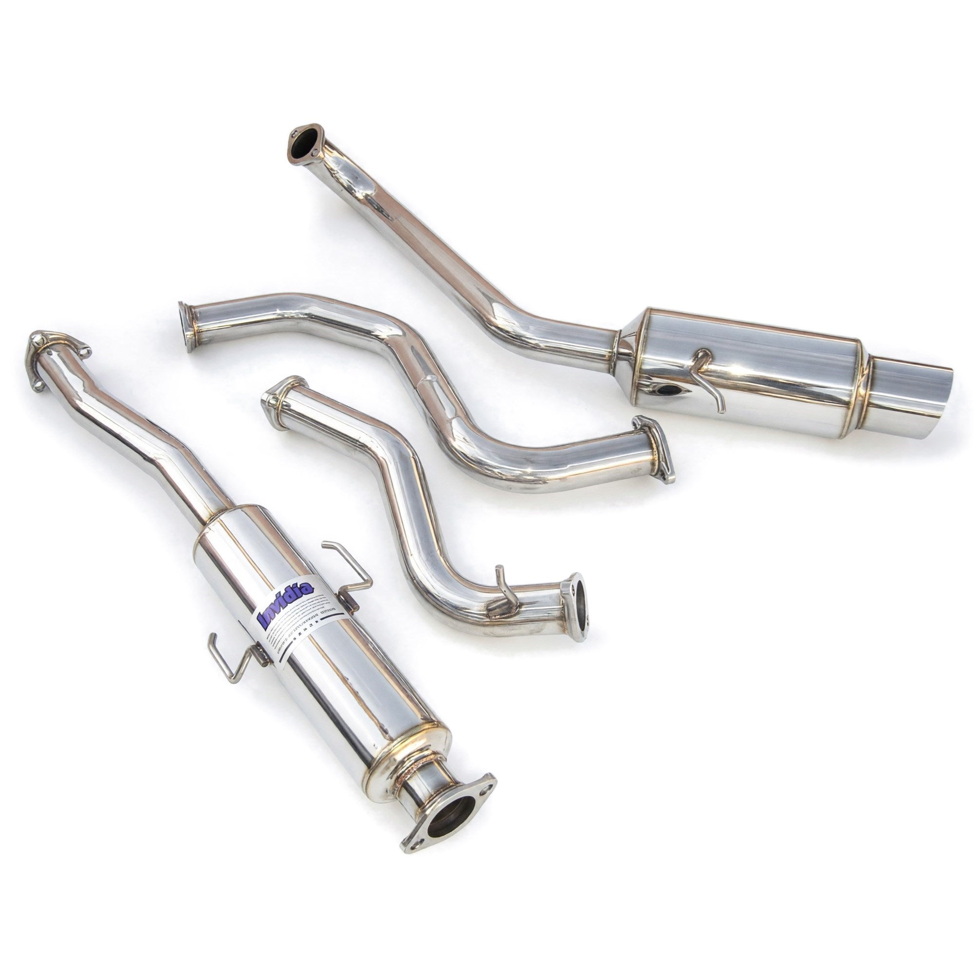 Invidia Ｎ1レーシング Invidia N1 Cat-Back Exhaust for 88-91 Civic & CRX · Hybrid Racing