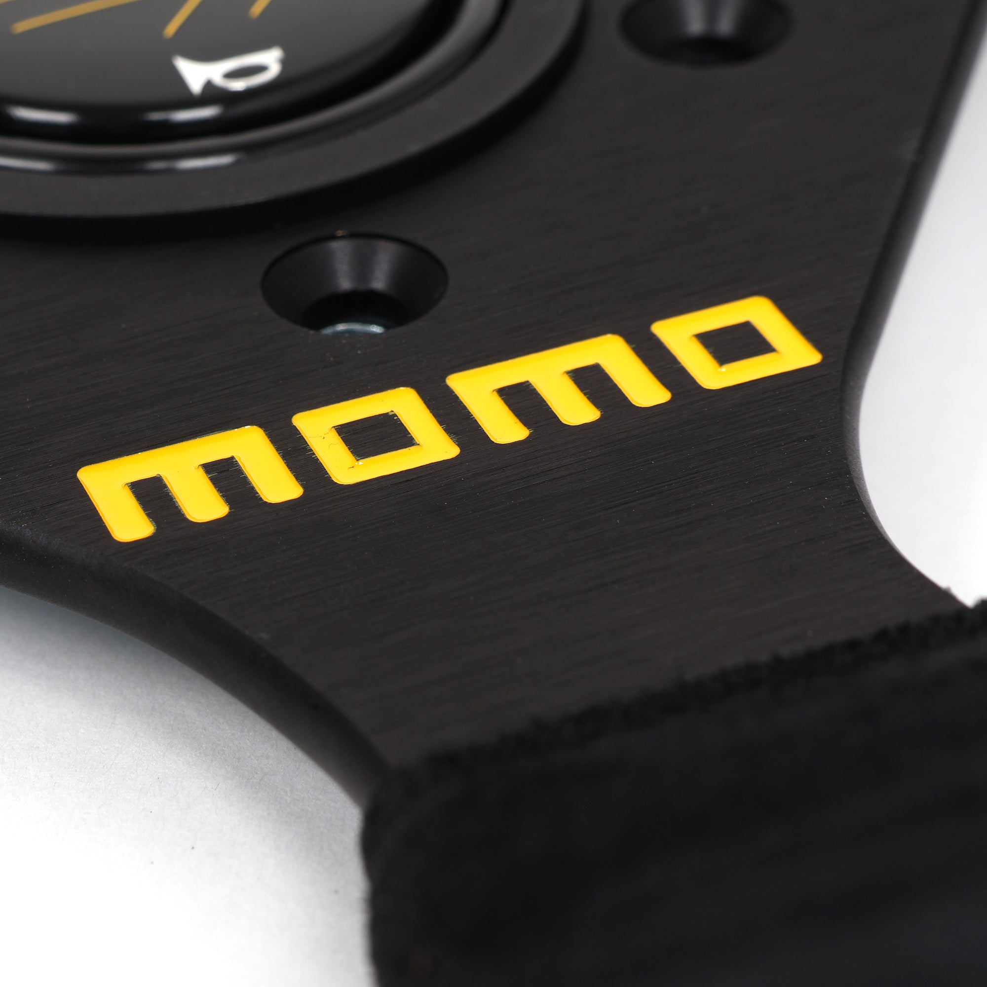 MOMO MOD.88 Black Suede Steering Wheel · Hybrid Racing