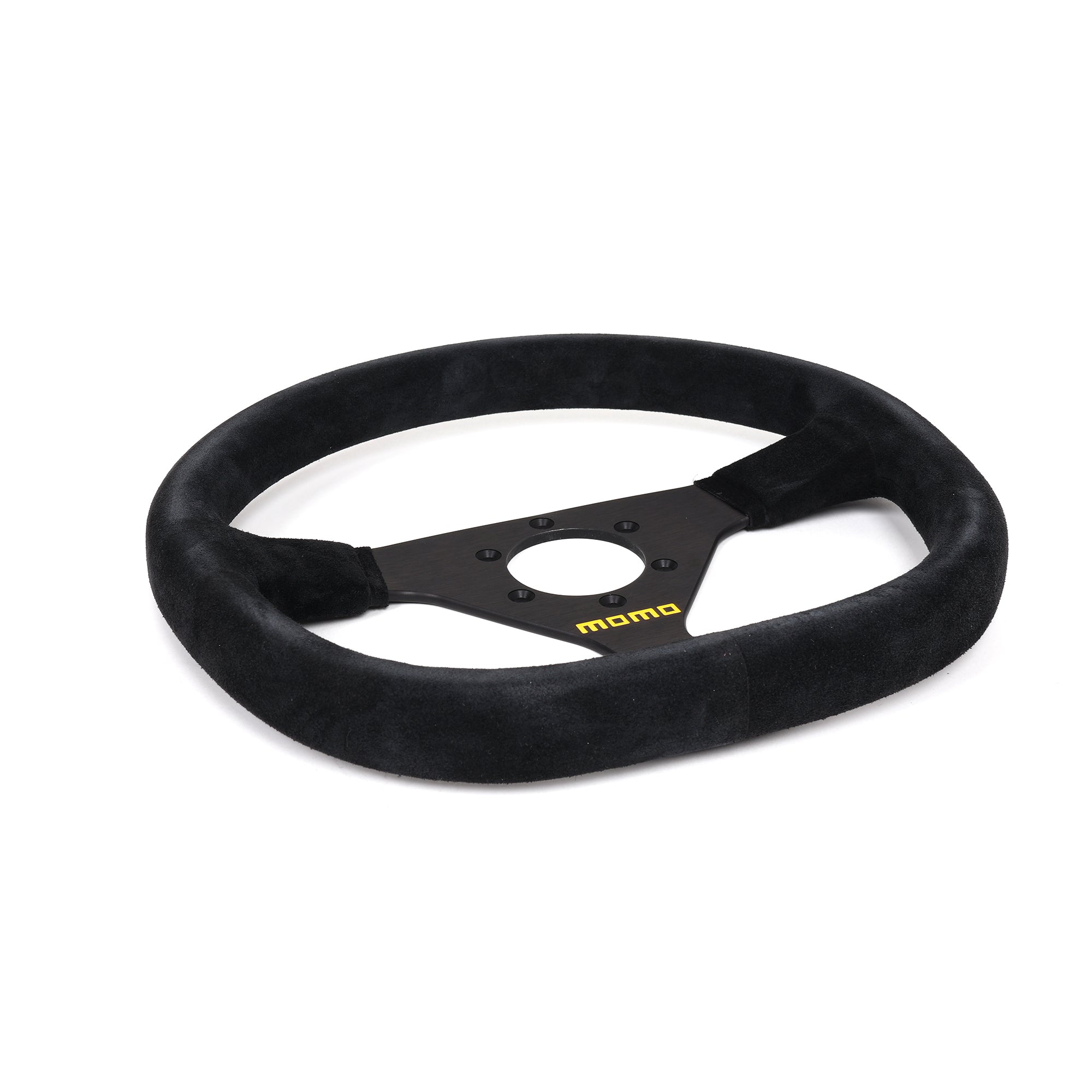 MOMO MOD.88 Black Suede Steering Wheel · Hybrid Racing