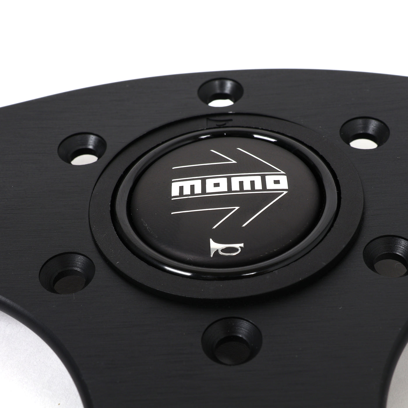 Momo Tuner Steering Wheel - Black Leather/Red Stitching