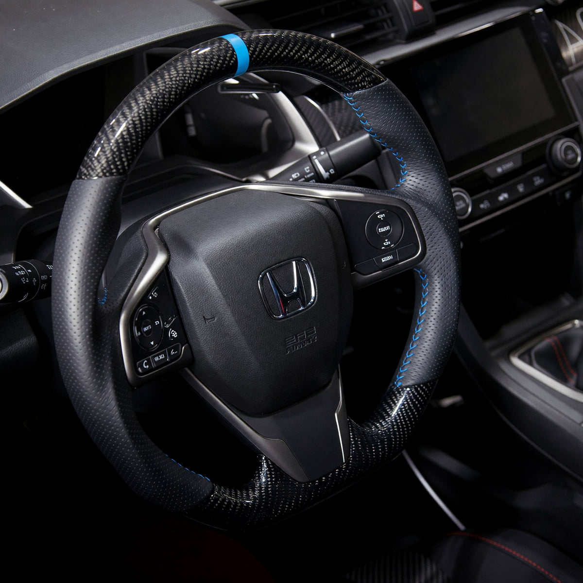 PRL Carbon Fiber Steering Wheel for 16-21 Civic/FK8 Type R