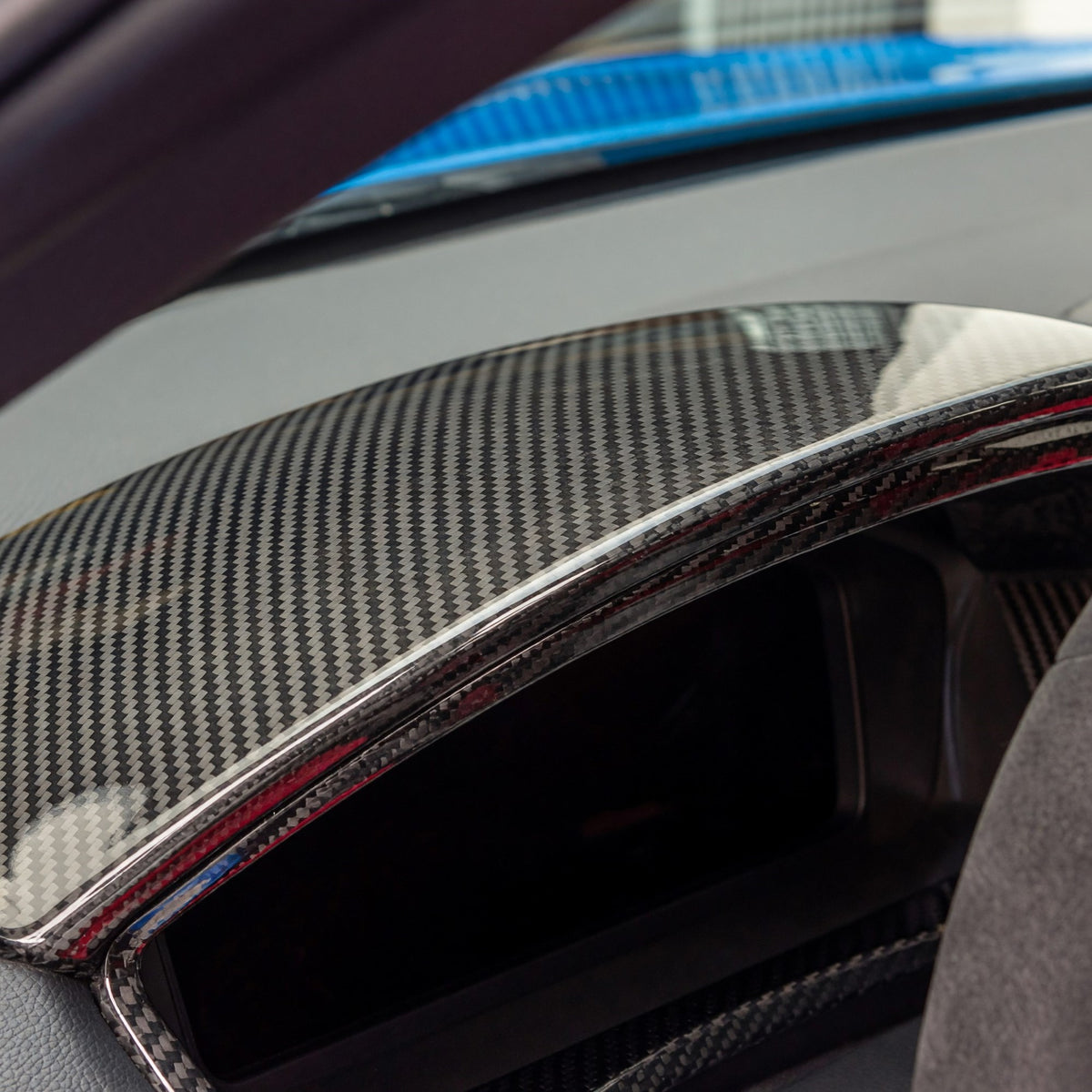 Revel GT Dash & Center Carbon Covers for 23+ Civic Type R