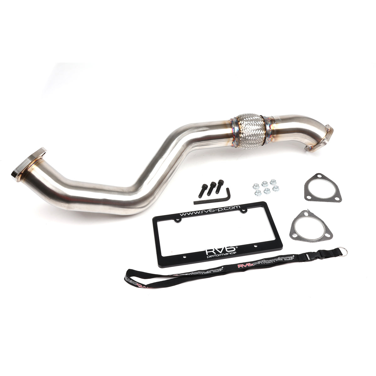 RV6 3 Inch Front Pipe for 22+ Civic Type R/Integra Type S