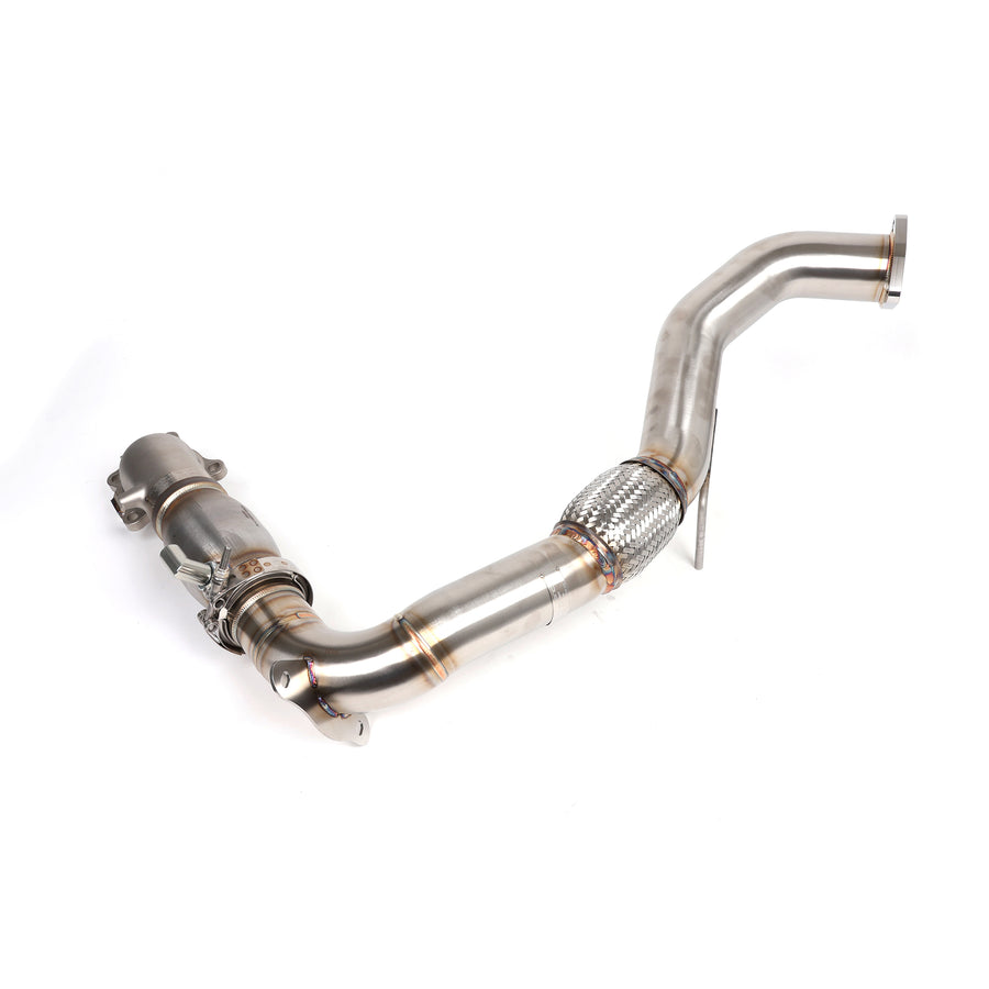 RV6 Catted Downpipe/Front Pipe Combo for 16-21 Civic 1.5T