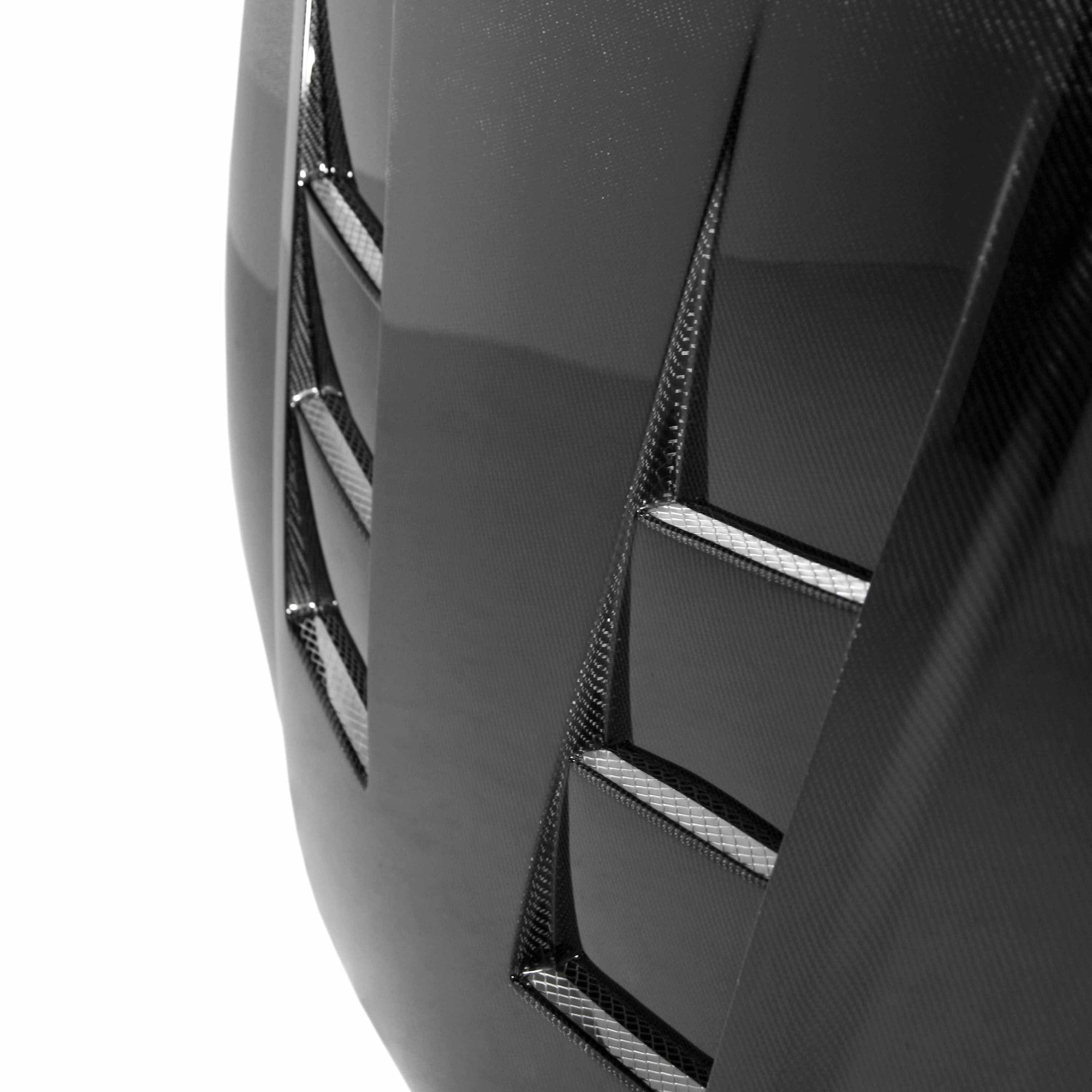 Seibon TS-Style Carbon Fiber Hood for 96-00 Civic