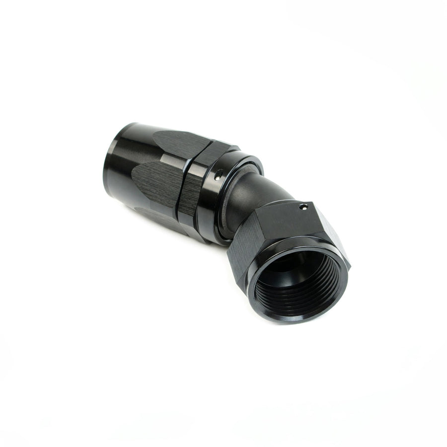 SpeedFactory -10AN Black Anodized Hose End Fittings